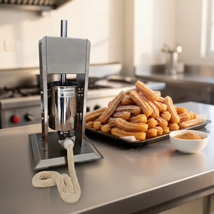 Nueva Máquina Manual para Hacer Churros y Rellenar Salchichas con 5 Boquillas, Herramienta de Cocina, Accesorio de Plástico de Repuesto - Product Image 1