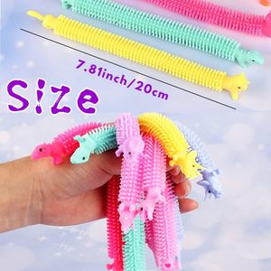 Khủng Long cảm giác mì dây Thần Tài đồ chơi co giãn kết cấu nhựa chuỗi cho trẻ em người lớn căng thẳng cứu trợ thả stuffers - Product Image 6
