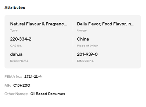 ISO E Super Ambergris Ambrotone 99.99% Fragancia Orgánica para Uso Industrial en Perfumes y Cosméticos - Product Image 6