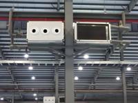 Climatiseur industriel à jet direct, unité de traitement d'air à soufflerie directe, sans conduit, pour le refroidissement et le chauffage des usines et salles d'exposition