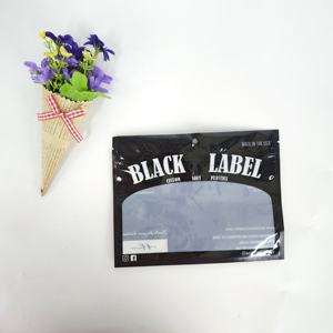 Sac d'emballage de leurre d'appât de pêche à fermeture éclair transparente en plastique imprimé personnalisé avec coin rond - Product Image 4