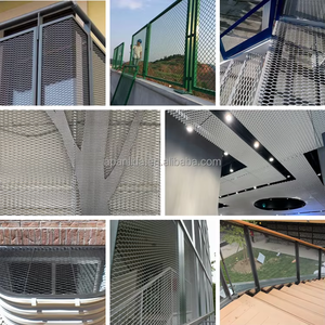Paneles de Malla Metálica Expandida de <span class=keywords><strong>Aluminio</strong></span> Personalizados con Recubrimiento <span class=keywords><strong>en</strong></span> <span class=keywords><strong>Polvo</strong></span> <span class=keywords><strong>para</strong></span> Techos Suspendidos, Revestimiento de Fachadas y Malla de Seguridad - Product Image 2