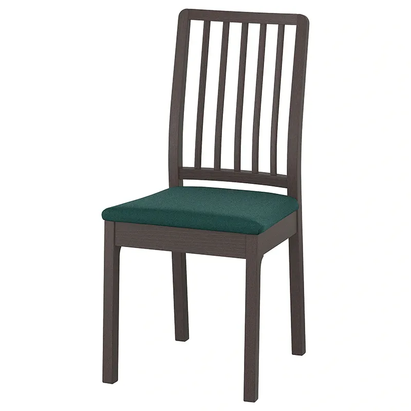 Nun Design-Stuhl aus massivem Holz, einfacher Stuhl im europäischen Stil