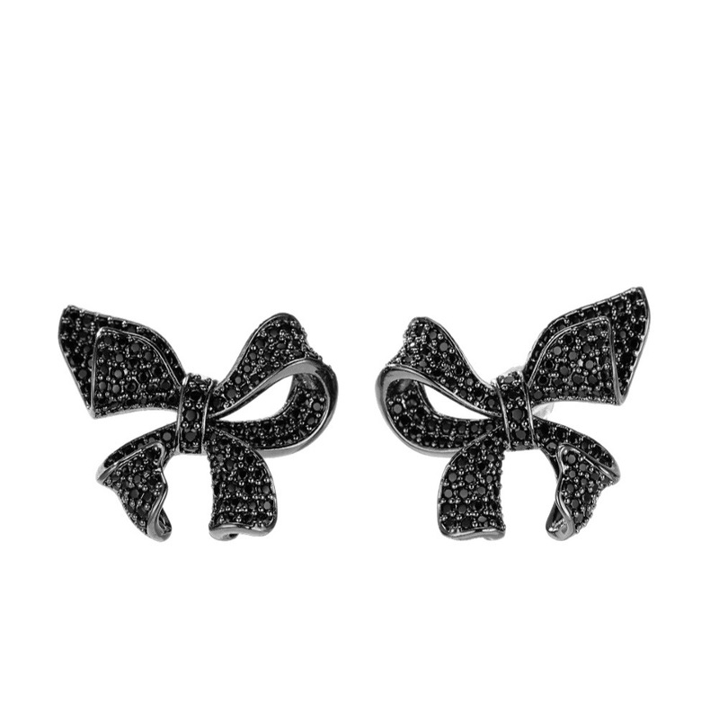 Fashionable Exaggerated Full Diamond Heart Tassel