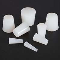 Bouchon de sécurité en silicone souple et durable en forme de T, étanche, pour trous et coniques, personnalisable en gros (ODM/OEM)