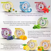 Mzel Bombes de Douche Coffret Cadeau-8 Vapeurs Aromathérapie Comprimés de Vapeur avec Huiles Essentielles Naturelles pour Vaporiser la Douche de Spa
