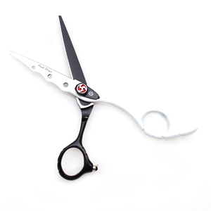 Cho Tím Rồng 6 ''Thép Không Gỉ Sắc Nét Tóc Cắt Kéo Chuyên Nghiệp Cắt Tóc Kéo Thiết Lập Độ Cứng Cao 58-60hrc Trung Quốc - Product Image 5