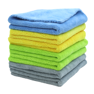 Microfibra para sala limpia Mikrofaser Reinigungstuch 430GSM 40x40cm Extra Weich Haushaltstuch Kuche Fenster Spiegel Tisch <span class=keywords><strong>Staub</strong></span> - Product Image 1