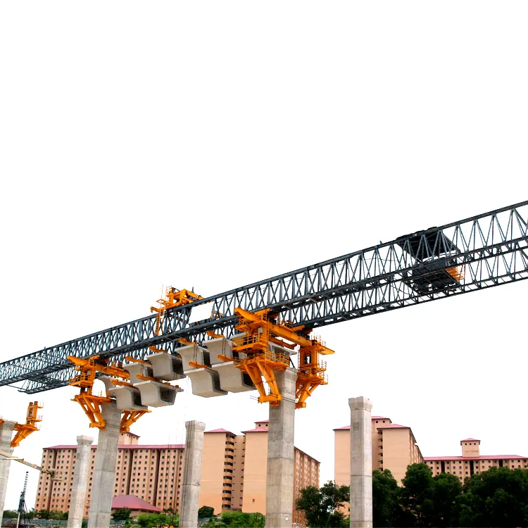 Grues professionnelles de lancement de machine de construction d'ingénierie de pont de la Chine 180 tonnes