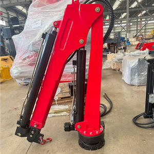 رافعة صغيرة سعة 1 طن للمقطورة الصغيرة قابلة للطي تصميم هيدروليكي مضخة محمولة للتنقل في المناطق الحضرية - Product Image 4