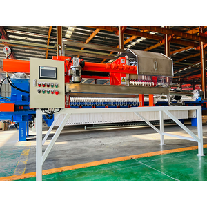 เครื่องกดแผ่นกรองแบบเปิดเร็วสำหรับรีไซเคิลน้ำเสียหินเมื่อกดเพื่อประหยัดเวลา - Product Image 2