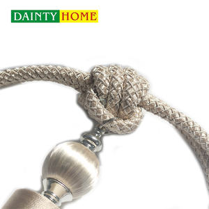 Design classique élégant suspendu boule rideau glands Offre Spéciale décoratif cravate arrière pour tringles à rideaux pistes et accessoires - Product Image 5