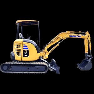 Mini Excavadora de 3 Toneladas Komatsu PC30 PC30MR de Segunda Mano, Motor Komatsu Original de Japón, Excavadora Hidráulica Usada con Rompedor HAWE - Product Image 2