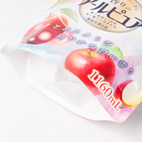 Pochette à bec verseur grand volume résistante aux déchirures, sac en plastique renforcé pour l'emballage de liquides de nettoyage à usage quotidien