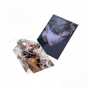 Tarjetas Comerciales Personalizadas, Impresión de Logotipos con Lámina Holográfica Láser, Diseño de Anime y Dibujos Animados, Coleccionables, OEM, Venta al Por Mayor - Product Image 5