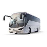 Bus de tourisme de 10,5 mètres, autocar durable personnalisé pour le tourisme, les voyages en gros et les trajets quotidiens du personnel d'entreprise