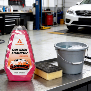 Shampoo concentré pour le detailing automobile Senlai - 500g, dilution 1:100, mousse longue durée, économique, sans parfum - Product Image 4