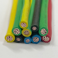 Câble électrique souple en cuivre toronné 450/750V pour la construction, modèle EBVR, vente chaude