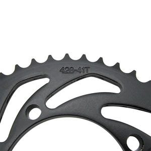เฟืองโซ่รถจักรยานยนต์ อะไหล่แต่งรถมอเตอร์ไซค์ 428-41T สำหรับรถออฟโรด เส้นผ่านศูนย์กลางภายใน 76 มม. - Product Image 3