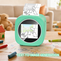 Imprimante thermique miniature AI X16, conversion vocale en image, 1300 mAh, sans BPA, imprimante de poche sans encre, cadeaux de Noël, cadeaux d'anniversaire, cadeaux de vacances