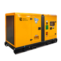 Promotion : Générateur Diesel Silencieux à Volant d'Inertie 10-45 kW, Générateur d'Énergie Autonome, Petit Groupe Électrogène CUMINS et Perkins pour Alimentation de Secours Domestique