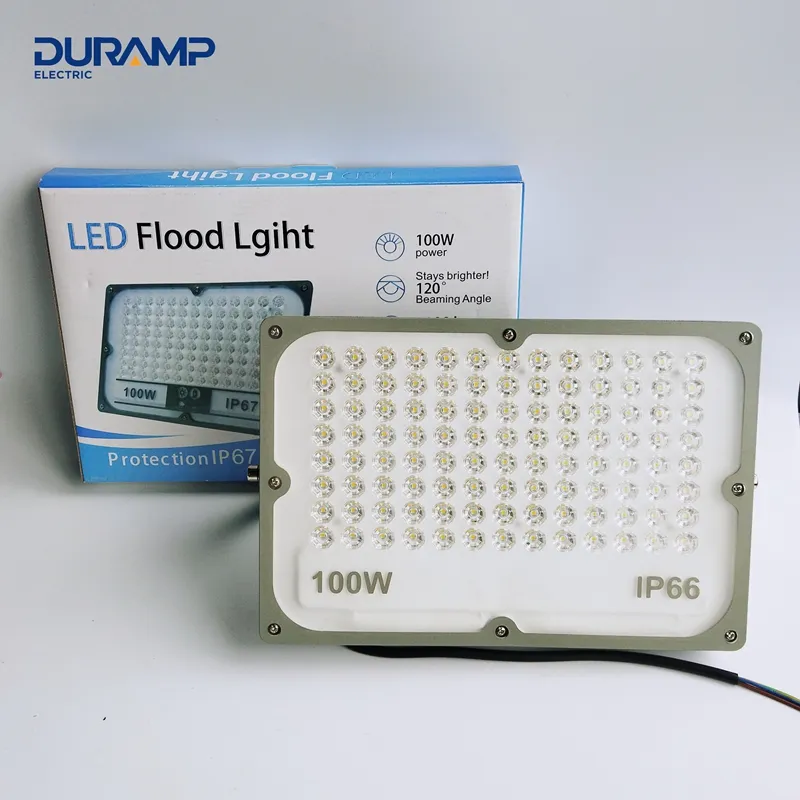 Slim Aluminum PF0.9 Waterproof Outdoor Flood Lights
