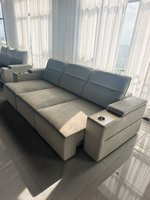 Canapé Gonflable Intelligent Multifonctionnel de Luxe en Tissu PUZE PZ071 à Trois Places, Style Contemporain et Moderne, Vente en Gros