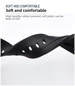 Upro 22mm 24mm 26mm Waterproof Silicone Watch Band Soft Rubber Diver Sport Strap Straight End Stainless Steel Buckle - Product Image 3