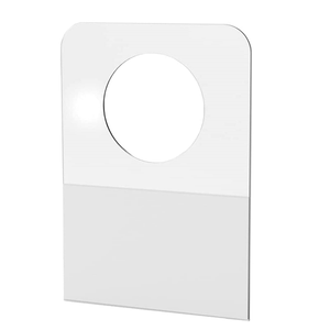 Ref 174c Nhỏ Vòng Euro Lỗ Treo Tab Móc Rõ Ràng Dính Treo Nhựa Tự Dính Treo Tab Cho Bao Bì Giấy Các Tông - Product Image 1