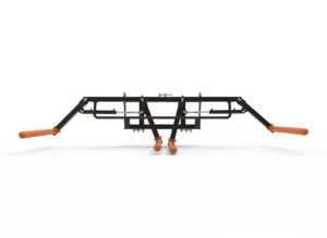 Elevador de balas hidráulico, doble redondo o cuadrado, 3 puntos, SMS - Product Image 3