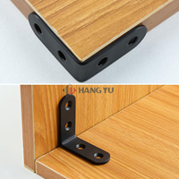 Connecteur d'angle en acier pour étagères en bois, meubles, armoires, accessoires multiples pour murs rideaux