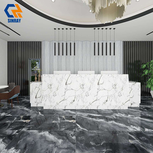Carreaux de porcelaine modernes brillants et émaillés, antibactériens, antidérapants, résistants aux acides, texture pierre, 600x1200mm, pour sol/mur de salle de bain de villa - Product Image 5