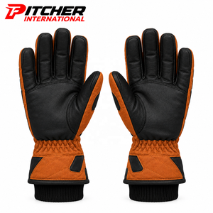 Guantes de Invierno de Cuero de Marca Privada, Guantes de Pantalla Táctil de Cuero Genuino para Minoristas de Moda, Personalizados - Product Image 2