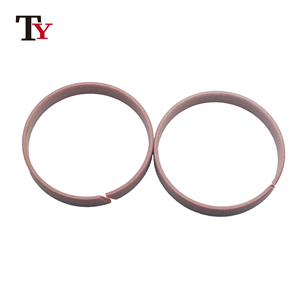 <span class=keywords><strong>Joint</strong></span> de piston à double action haute performance 3700 PSI de marque TY, composé POM PTFE Bronze, support phénolique, avec bague de guidage, fabriqué par le fabricant - Product Image 6