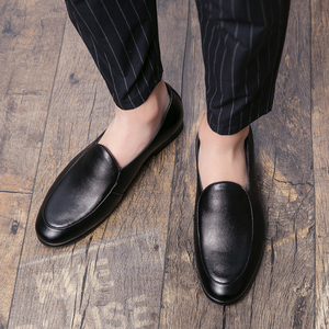 Sepatu Oxford Kasual Klasik Pria, Sepatu Slip On Berkualitas Tinggi, Nyaman, Bernapas, Gaya Formal Bisnis untuk Kantor - Product Image 6