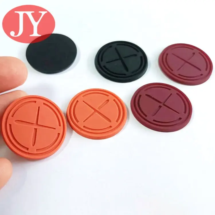 25mm diameter 3d Embossed Silicone Patches Clothes Garment Patches Tactical Soft Labels Rubber Pvc Patch