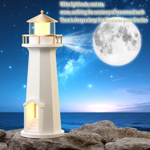 Smart APP Control Moonlight Lighthouse 6 en 1 Haut-parleur chargeur sans fil avec veilleuse atmosphérique RVB pour <span class=keywords><strong>cadeau</strong></span> promotionnel - Product Image 5