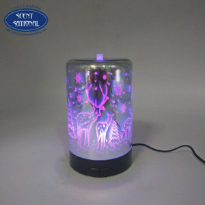 الناشر بالموجات فوق الصوتية الكهربائية اليدوية موضوع الغابات بدون ماء للاستخدام المنزلي فندق USB السلطة المحمولة - Product Image 6