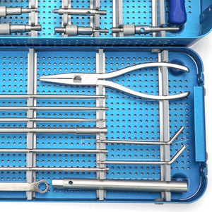 Premium Quality Manual Stainless Steel Dressing Forceps General Surgery <b>Needle</b> Holder Instruments High Quality Orthopedic Set - Product Image 2