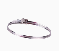 Collier de serrage rapide pour tuyau de ventilation à installation rapide