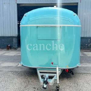 Carrito de Comida Móvil Eléctrico para Exteriores, Remolque de Comida con Cocina para Hot Dogs, Tacos y BBQ - Product Image 3