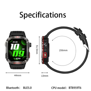 DSM11 HT29 Sports Smart <b>Watch</b> Altimeter <b>Compass</b> 100+ Sports Modes Strong Flashlight 3ATM Waterproof 600mAh Battery - Product Image 6