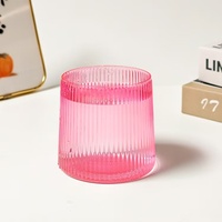 Gobelets en plastique PET 12oz écologiques, jetables, durables et résistants aux chocs, motif diamant, pour whisky, bière, vente en gros, restaurant, fête