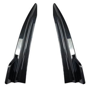 สติ๊กเกอร์ติดมุมกันชนหลังรถยนต์ ลายคาร์บอนไฟเบอร์สีดำเงา สำหรับ BMW ซีรีส์ 3 G20 M Sport 320i 325i 330i - Product Image 5