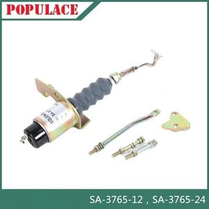 Vanne solénoïde SA-3765 12V 24V pour coupure de carburant de générateur diesel, contrôleur d'arrêt électronique - Product Image 2