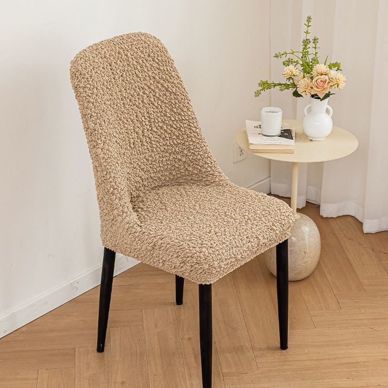 Crinkled fabric | Khaki | High-elastic cloud yarn