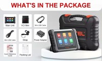 2025 Autel MaxiCOM MK808S-TS/MK808Z-TS voiture adaptateurs complets Scanner d'outil de Diagnostic automobile