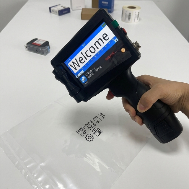 Best Value Mini Handheld TIJ Printer Long Lasting for Expiry Date Batch Code Direct Sale