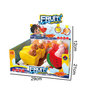 Jouets d'été pour enfants : pistolets à eau en plastique mignons en forme de banane, pastèque et orange pour jeux de plein air - Product Image 6