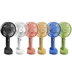 <b>Mini</b> Portable Fan Rechargeable Usb Handheld <b>Desk</b> Use Foldable With Phone Stand - Product Image 5